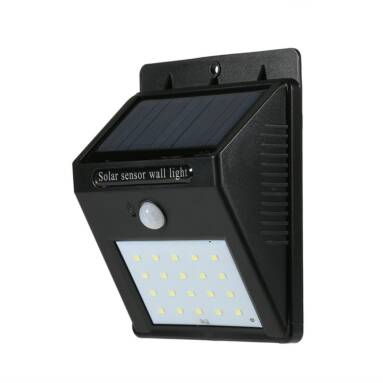 46% OFF 20LEDs Solar-powered Wall Light,limited offer $8.39 from TOMTOP Technology Co., Ltd