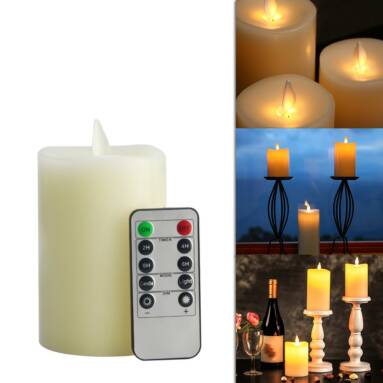 46% OFF Electric LED Candle Light with Remote Control,limited offer $10.99 from TOMTOP Technology Co., Ltd