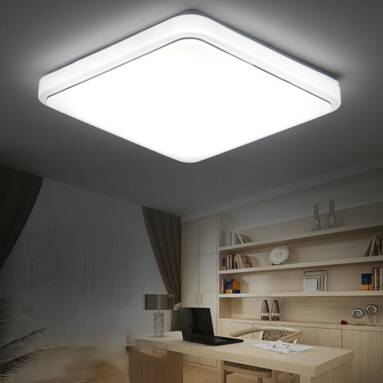 59% OFF 24W 16 LEDs Square Ceiling Light,limited offer $19.99 from TOMTOP Technology Co., Ltd