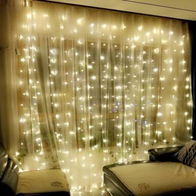 50% OFF 3?3 Meters 300 LEDs Curtain Light,limited offer $11.99 from TOMTOP Technology Co., Ltd