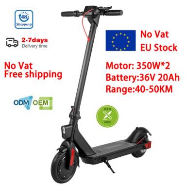 €469 with coupon for Free Shipping EU stock L9 Pro Hot sell high quality dual motor 350W 700W 36V 8.5inch 20.8ah Electric Scooter with high quality Portable Folding e Scooter for adults from EU warehouse GSHOPPER