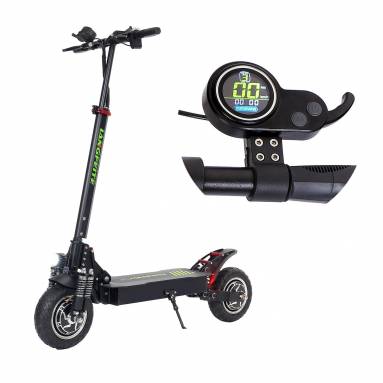 €729 with coupon for LANGFEITE L8S 2019 Version 20.8Ah 48.1V 800W*2 Dual Motor Folding Electric Scooter Color Display DC Brushless Motor 45km/h Top Speed 55km Range  from BANGGOOD
