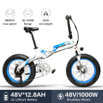€975 with coupon for LANKELEISI X2000 Plus Folding Electric Bike EU warehouse from GEEKBUYING