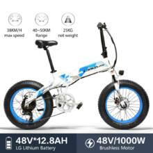 €778 with coupon for LANKELEISI X2000 Plus Folding Electric Bike EU warehouse from GEEKBUYING