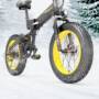 LANKELEISI X3000PLUS Folding Moped Electric Bicycle