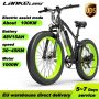 Bicicleta electrica LANKELEISI XC4000 1000W Fat Tire Mountain E-bike