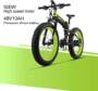 LANKELEISI XT750 Plus Folding Electric Bike Bicycle