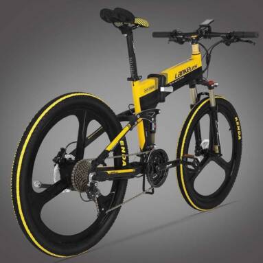 €1163 with coupon for LANKELEISI XT750 Sports Edition Folding Electric Bike from EU warehouse BUYBESTGEAR