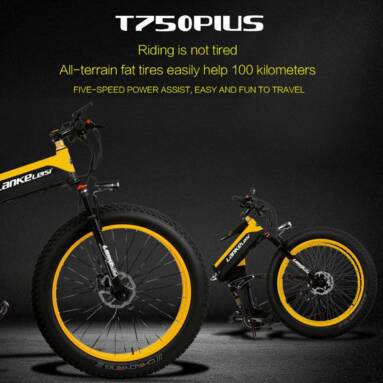 €1454 with coupon for Lankeleisi XT750 Plus 1000W Electric Bicycle Fat Tire E-bike 40km/h 120km 14.5Ah Battery from EU warehouse BUYBESTGEAR