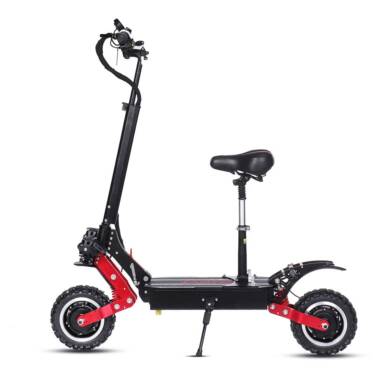 €1076 with coupon for LAOTIE ES18 60V 31.2Ah 2800W*2 Dual Motor Foldable Electric Scooter With Saddle 85Km/h Top Speed 100km Mileage 200kg Bearing EU Plug from EU PL warehouse  BANGGOOD