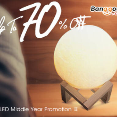 UP to 70% OFF for LED Mid Year Promotion from BANGGOOD TECHNOLOGY CO., LIMITED
