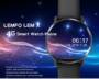 LEMFO LEM X 2.03 inch 4G Smartwatch Phone - BLACK