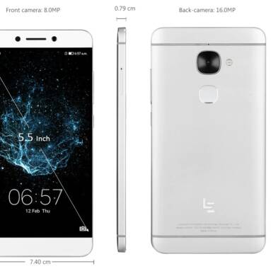 €69 with coupon for LETV X522 4G Phablet Global Version – GRAY from GearBest