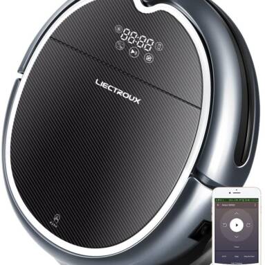 €183 with coupon for LIECTROUX Q8000 2 in 1 Robot Vacuum Cleaner, WiFi App, 2D Map Navigation, Suction 3000Pa, Memory, Wet Dry Mop from BANGGOOD