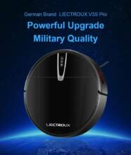 €109 with coupon for LIECTROUX V3S Pro Robot Vacuum Cleaner from EU warehouse GEEKBUYING