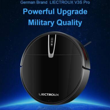 €109 with coupon for LIECTROUX V3S Pro Robot Vacuum Cleaner from EU warehouse GEEKBUYING