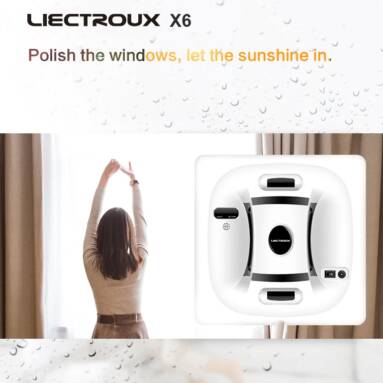 €148 with coupon for LIECTROUX Window Cleaning Robot X6 Anti-falling Remote Control Auto Glass Washing – EU Poland Warehouse from GEARBEST