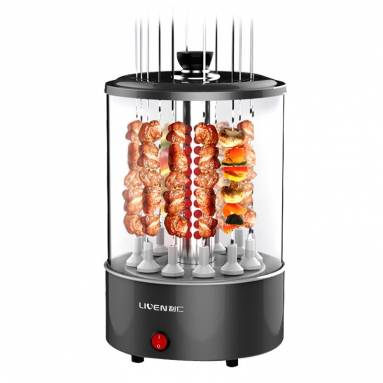 €72 with coupon for LIVEN KL-J120 Automatic Rotating Kebab Machine 1100W Button Control 360°Automatic Rotating Roast from Xiaomi Ecological Chain from BANGGOOD