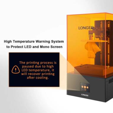 €166 with coupon for LONGER 3D Printer Ultrafine LCD Resin Printer from EU warehouse TOMTOP