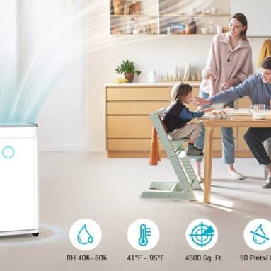 €159 with coupon for LUKO OL20-D030A Portable Home Dehumidifier from EU warehouse GEEKBUYING