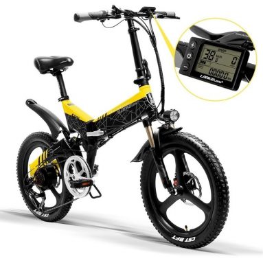 €979 with coupon for Lankeleisi G650 20 Inch 400W Folding Electric Bicycle 48V 10.4Ah Battery 80km 35km/h from EU warehouse BUYBESTGEAR