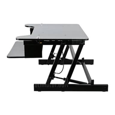 $134 with coupon for Laptop Adjustable Desk Computer Stand Table  –  BLACK from GearBest
