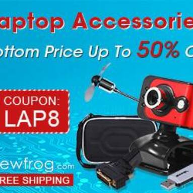 Laptop Accessories-50% Off Bottom Price and Coupon: Lap8 from Newfrog.com