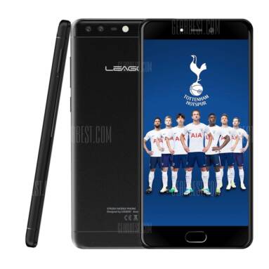 $58 with coupon for Leagoo T5c 4G Phablet  –  BLACK from GearBest