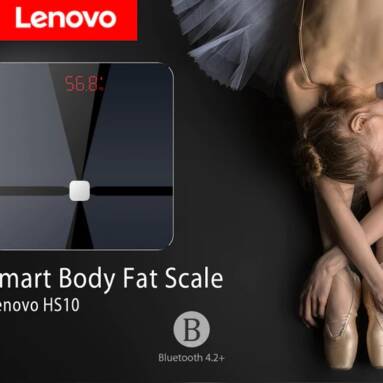 $36 with coupon for Lenovo HS10 Smart Body Fat Scale from GearBest