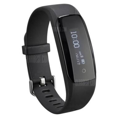 $24 with coupon for Lenovo HW01 Plus MIO PAI Smartband  –  BLACK from GearBest