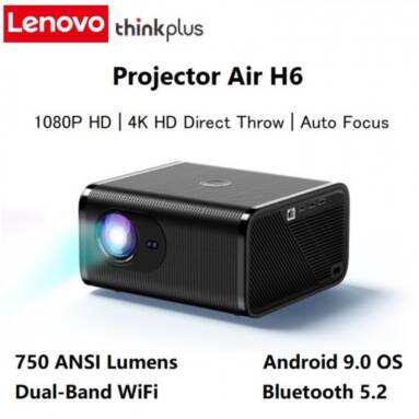 €271 with coupon for Lenovo Thinkplus Air H6 Mini Projector from TOMTOP