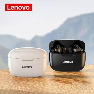 €9 with coupon for Lenovo XT90 Wireless Earphone Bluetooth 5.0 Sports Headphone Touch Button IPX5 Waterproof Headset with 300mAh Charging Box from EU warehouse GSHOPPER