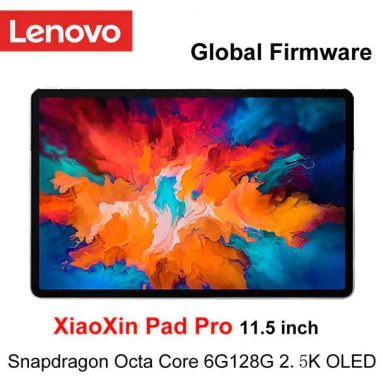 €279 with coupon for Lenovo Xiaoxin Pad Pro 11.5 inch WiFi Tablet Qualcomm Snapdragon 730G CPU 6GB+128GB Memory 2.5K OLED Screen 8600mAh Battery from TOMTOP