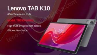 €179 with coupon for Lenovo ZhaoYang K10 Tablet (International Version) 128GB from EU warehouse GEEKBUYING