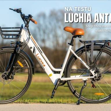 €819 with coupon for Luchia ANTARES City Electric Bike from EU warehouse GEEKBUYING