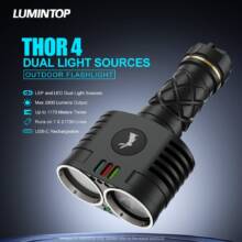 €120 with coupon for Lumintop THOR4 Dual Light Source LEP LED Flashlight from BANGGOOD
