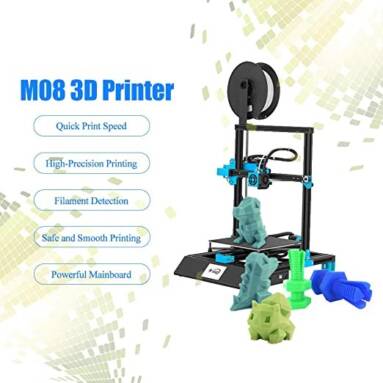 €175 with coupon for M08 High-precision 3D Printer EU GERMANY WAREHOUSE from TOMTOP