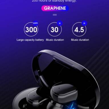 $10 with coupon for M3 TWS bluetooth 5.0 Earphone Bilateral Call IPX6 Waterproof HiFi Headphone for Xiaomi Redmi With Type-C Charging Case from BANGGOOD