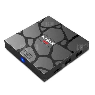 $35 with coupon for M96X MINI TV Box  –  EU PLUG  BLACK from GearBest