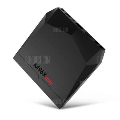 $29 with coupon for M96X Max Smart TV Box  –  EU PLUG  BLACK from GearBest