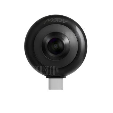 $119 with coupon for MADV Mini Panoramic Camera for Android  –  BLACK from GearBest