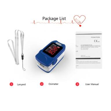 $6.5 OFF LED Blood Oxygen Saturation Monitor,free shipping $10.49(Code:MD001W) from TOMTOP Technology Co., Ltd