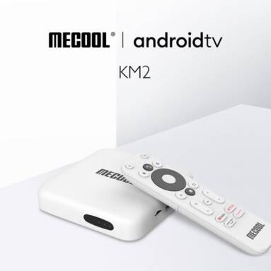 €55 with coupon for MECOOL KM2 Netflix 4K S905X2 4K TV BOX Android TV Disney+ Dolby Audio Chromecast Prime Video from EU GER warehouse GEEKBUYING