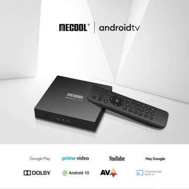 €73 with coupon for MECOOL KT1 DVB-T/T2 S905X4 Android TV 10.0 BOX 2G RAM 16G ROM 2.4G+5G WIFI Bluetooth from EU GER warehouse GEEKBUYING