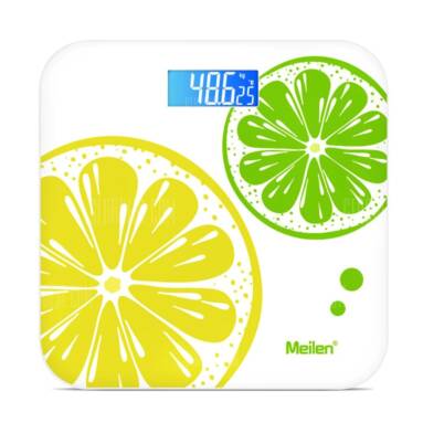 $11 with coupon for MEILEN MT801 Personal Body Weight Scales  –  WHITE from GearBest