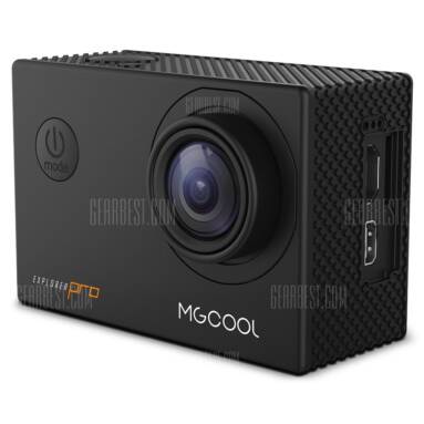 $46 with coupon for MGCOOL Explorer Pro 4K 30fps Sports Camera  – BLACK from Gearbest