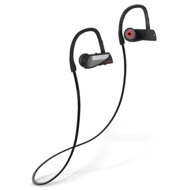 $11 with coupon for MGCOOL WAVE Noise Canceling Bluetooth Sport Earphones  –  BLACK from Gearbest