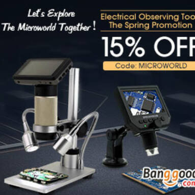15% OFF for Electrical Observing Tools Promotion from BANGGOOD TECHNOLOGY CO., LIMITED