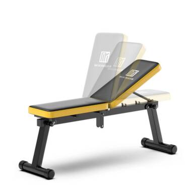 €66 with coupon for MIKING Folding Dumbbell Bench Multifunctional Sit Up Abdominal Bench Soft Home Gym Exercise Fitness Stool from EU CZ warehouse BANGGOOD