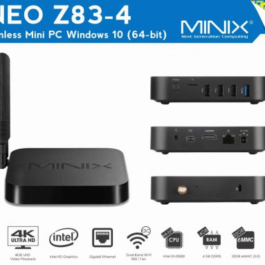 $8 off for MINIX NEO Z83-4 from Geekbuying